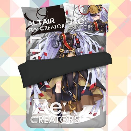 Anime Cartoon Altair Creators Quilt Cover Soft Printed Bedding Set With Pillow Cases Bed Sheet Duvet Cover Set 4pc No.CP170002