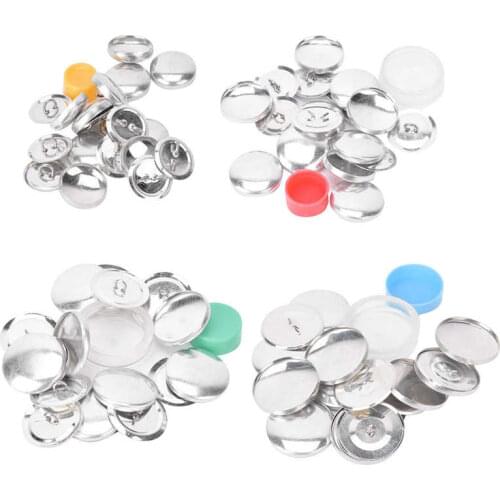 Cloth Bag Cover Buttons Kit Round Button Base DIY Handmade Crafts Buckle Making Tools Button Bread Shape Round Fabric Cover