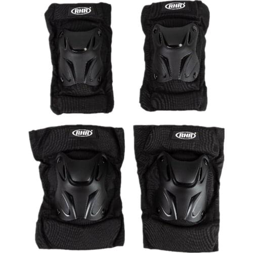 Adult Knee Elbow Pads Guards Braces Safety Skateboard Ski Motocross Motorcycle Knee Protector Support Protection Sports