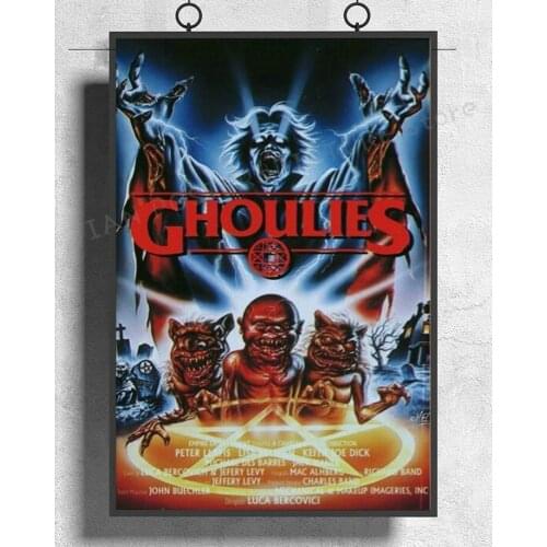 NJ635 GHOULIES Movie Horror Sci Fi Wall Sticker Silk Poster Art Home Decoration