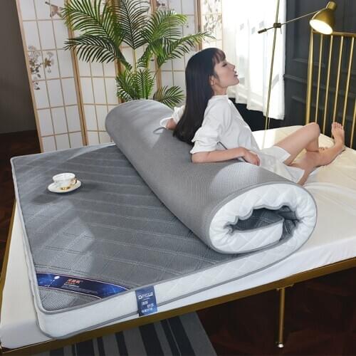 New 5D breathable mattress thickened four seasons usable hotel single and double student dormitory household mat