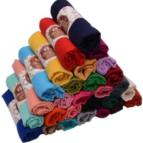 Autumn and winter new solid color cotton and linen scarf female shawl dual-use monochrome scarf gift scarf women blanket scarf