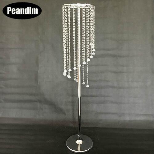 PEANDIM Decorative Tall Candlesticks