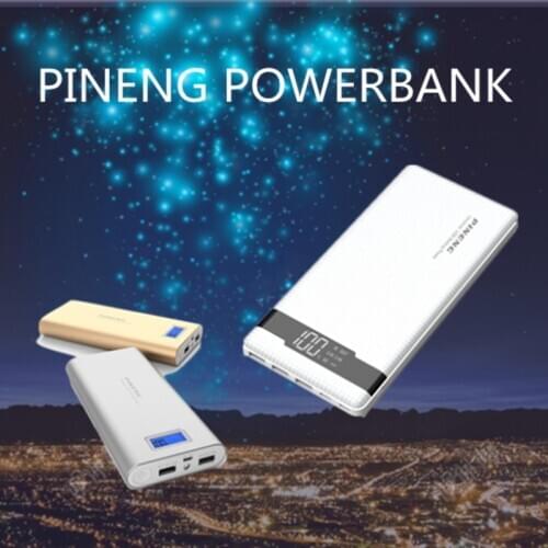 Pineng Powerbank PN961/PN962 QuickCharge PN920/PN951/PN958/PN960/PN963/PN968/PN969/PN983/PN989/PN999 2000mAH/10000mAh/6000mAh
