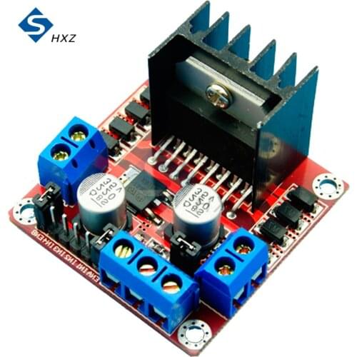 1PCS L298N Motor Driver Controller Board L298 Module For Arduino Dual H Bridge DC Stepper Motor Smart Car Robot
