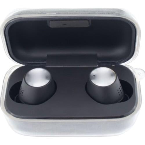 Clear Earphone Case for Momentum True Wireless 2 Bluetooth Earbuds Shockproof Anti-fall Transparent Hard Shell Case