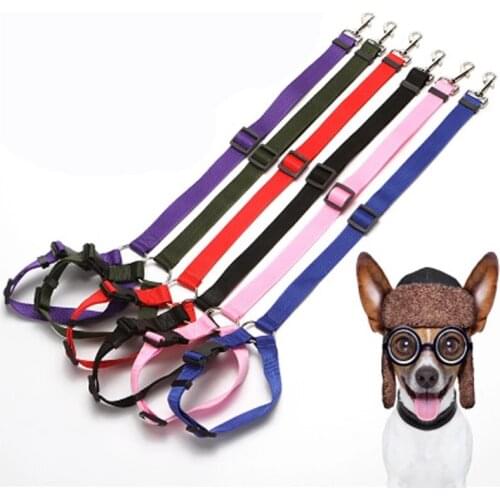 Adjustable Car Seat Dog Leash Belt Universal Practical Cat Dogs Safety Harness Leash Puppy Travel Clip Strap Leads Pet Products