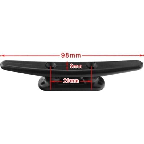 Brand New 4" Dock Deck Line Rope Stainless Steel Cleats Marine Boat Yacht