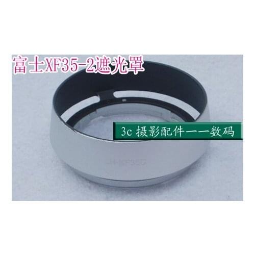 XF35C 43mm Metal Bayonet Lens Hood For Fujifilm fuji XT2 XT20 XT30 XT3 camera XF 35mm / 23mm F2 R WR/XC 35mm F2 FUJINON lens