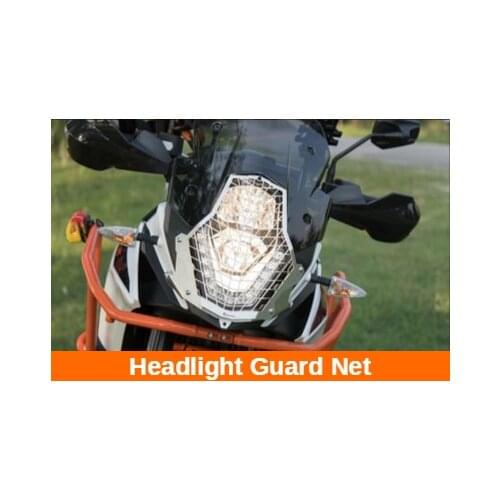 For KTM 1090 1190 1290 Front Headlight Guard Cover Front Rear Brake Oil Cup Protection Plate Pad Enlarge Motorcycle Accessories