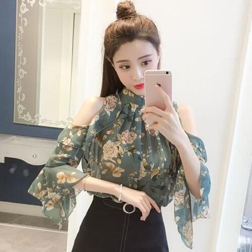 Missoov Women Shirts Moda Feminina Brand Summer Fashion Prairie Chic Blusas Female Chiffon Blouses Ruffles Tops Vetement Femme