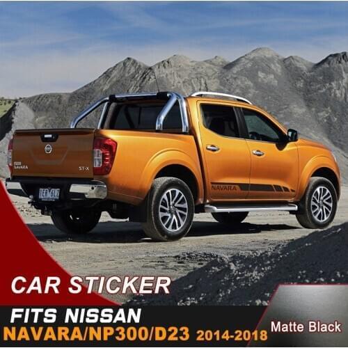 Car decals 2 Pcs plane side stripe graphic Vinyl car sticker for NAVARA NP300 2014 2015 2016 2017 2018 2019