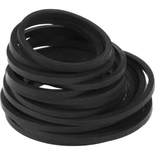 20Pcs Universal 40-65/75-100/110-145mm Mix Cassette Tape Machine Belt Assorted Common Belt For Recorders Walkman DVD