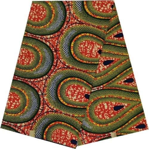 2019 High quality african wax woman nigerian block prints in fabric 100% cotton 6yards/piece soft breathable V-L 631