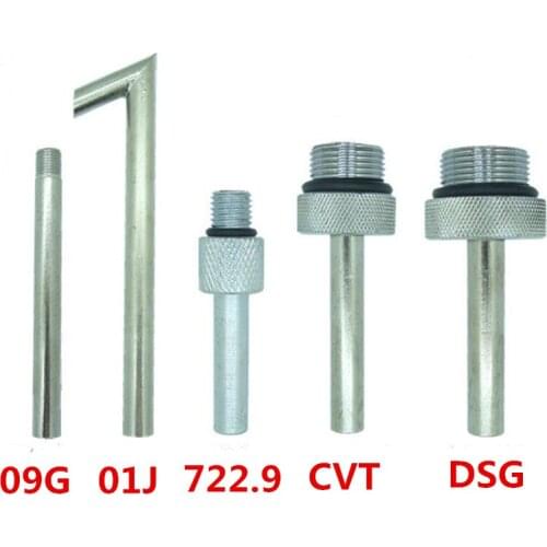 5Pcs Transmission Fluid Oil Filling Filler Change Adapter DSG CVT 09G 01J 722.9 for VW Audi Benz
