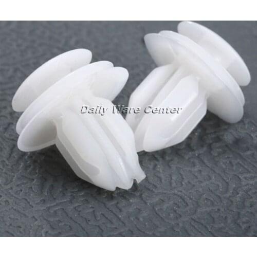 50Pcs Car Interior Door Card Boot Trim Pillar Tailgate Hatch Panel Fastener Clips 13mm For Toyota Suzuki Mazda Subaru Mitsubishi