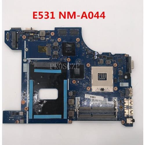 Free shipping For E531 Laptop motherboard VILE2 NM-A044 X99 working well