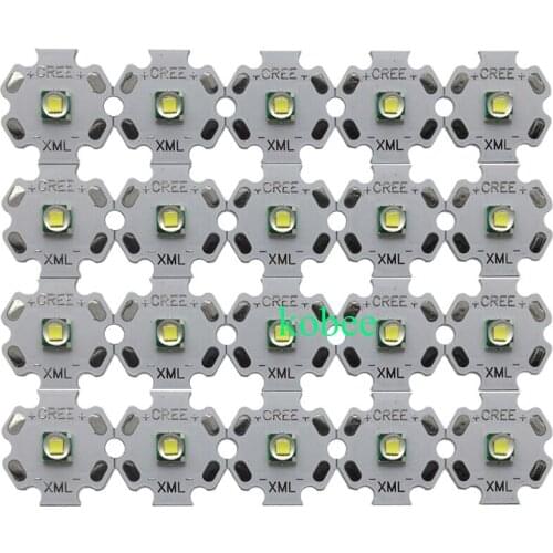 CREE XML XM-L T6 LED U2 10W WHITE High Power LED chip on 12mm 14mm 16mm 20mm PCB