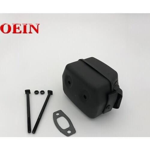 Muffler Exhaust Bolt Screw Gasket Kit For Husqvarna 50, 51, 55, 55 Rancher Chainsaw Replacement Parts