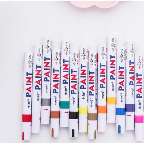 Sipa Oil paint brush DIY handmade graffiti pen tyres pen big head Mark pen