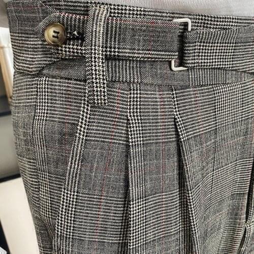 Мужские брюки в клетку Mr.nut China At AliExpress