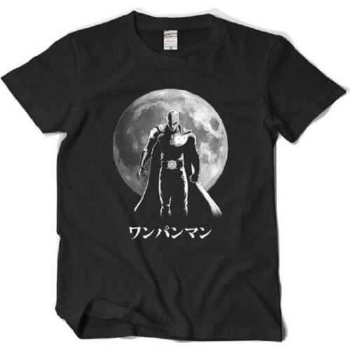 One Punch Man Cartoon Cotton punk rock T-Shirts hiphop Breathable Loose t-shirt tshirt tees