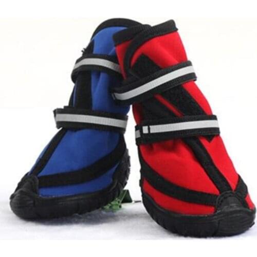 Pet Waterproof Rain Shoes For Medium Large Dogs Multi Colors Optional Dog Rain Boots