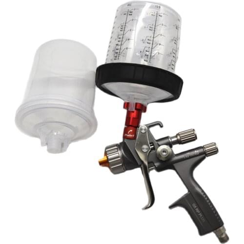 New Style G5 Plus Spray Gun With Adapter Tank Air Spray Gun With Quick-Connect Wash-Free Tank Paint Mixing Cup Paint Sprayer