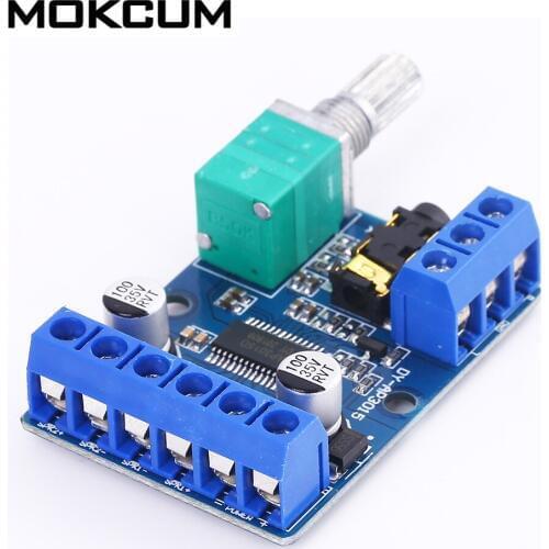DC 8V-24V Stereo Digital Power Amplifier Board high-power stereo audio module