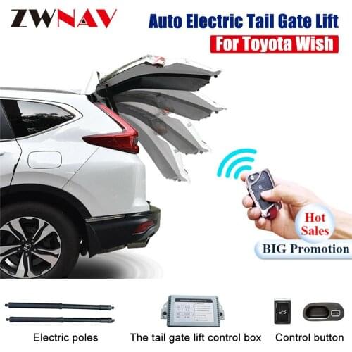 Easy to install Smart Auto Electric Tail Gate Lift special For Toyota Wish 2016+ with Remote Control Drive Seat Button Control