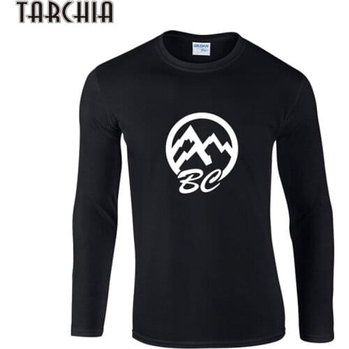 TARCHIA New 2021 Autumn Spring Mens Long Sleeve T Shirt Brand Clothing Men Long-Sleeved T-Shirt Male Printed Tshirt Tops Homme