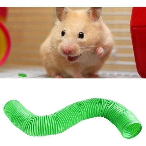 Hamster Tunnel Small Pet Tunnel Collapsible Expandable PP Small Animal Play Tunnel for Guinea Pigs
