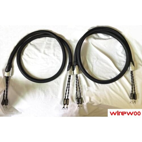 Hi-End wirewoo speaker cable Siler-plated copper OD2.0x2*2