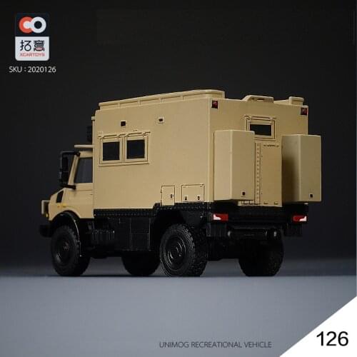 Xcartoys 1:64 Unimog motorhomes campers Recreational Vehicle box#126 Diecast Car