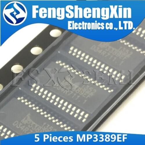 5pcs/lot MP3389EF MP3389 TSSOP28 MP3389EF-LF-Z LED Display chip