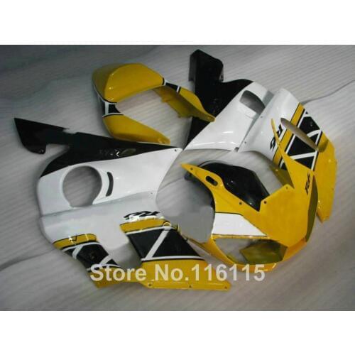 ABS fairing kit fit for YAMAHA R6 1998 1999 2000 2001 2002 R6 black yellow white YZF R6 fairings set 98 99 00 01 02 #3229