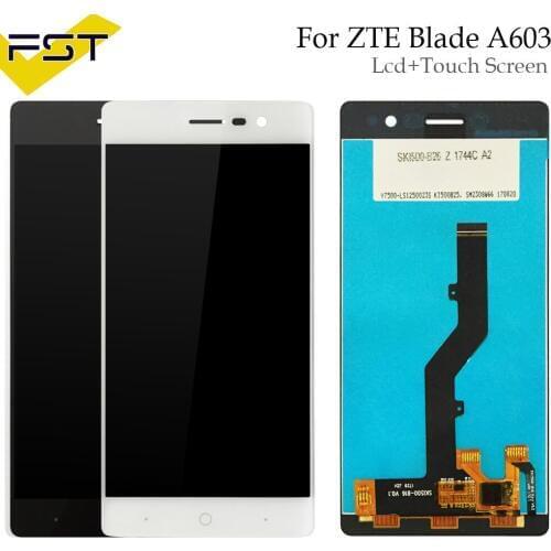 Brand New for ZTE Blade A603 LCD Display and touch Screen Digitizer Assembly for ZTE A603 LCD Glass Panel Repair Parts +tools