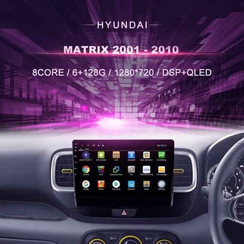Car DVD For Hyundai Matrix 2001 - 2010 Car Radio Multimedia Video Player Navigation GPS Android9 Double Din