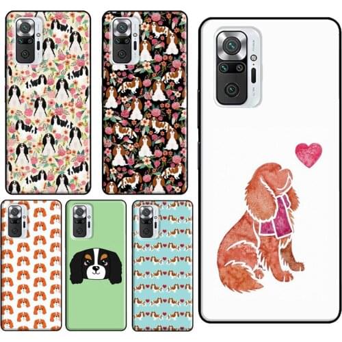 Cavalier King Charles Spaniel Case For Xiaomi Redmi Note 9 Pro 7 8 8T 9S Note 10 Pro Cover For Redmi 9 9T 9C 9A 8A 7A