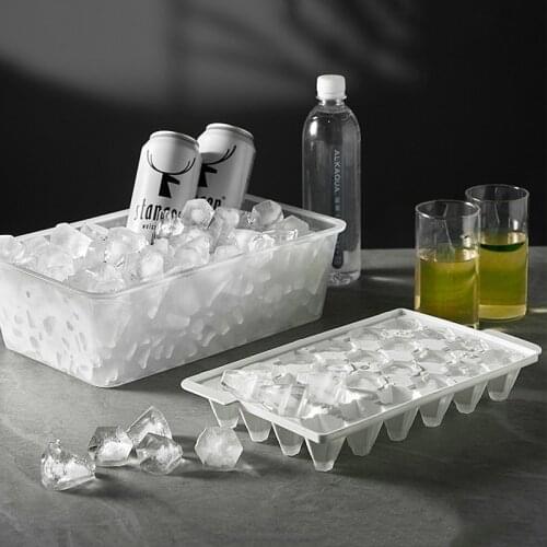 Ice Cube Visage Tray Whiskey Portable Ice Cube Maker Mold Food Cocktail Drinks Chocolate Ice Blocks Maker Party Bar