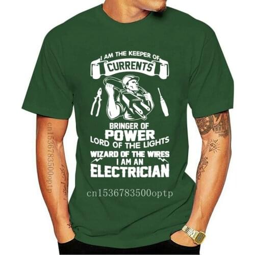 T Shirt O-neck Fashion Casual High Quality Print T Shirt Electrician Men T-shirt By Spreadshirt