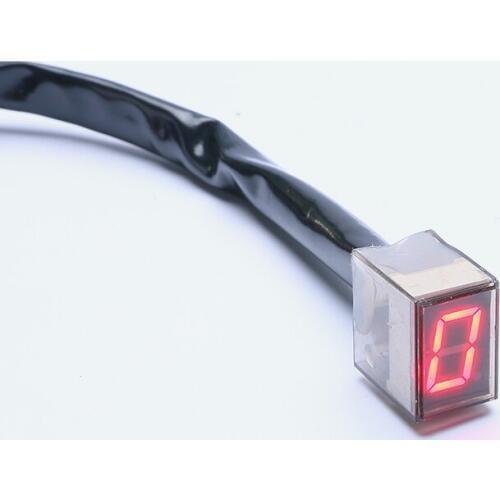 Hot Super Speed LED Red light Universal Digital Neutral Mortobike Parts Gear Indicator Mortorcycle Gear Display Accessories