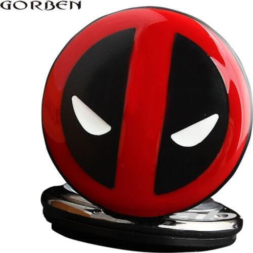 Fashion Quartz Anime Deadpool Pocket Watches Necklace Chain Pendent Cartoon Men Kids Watches Relogio De Bolso