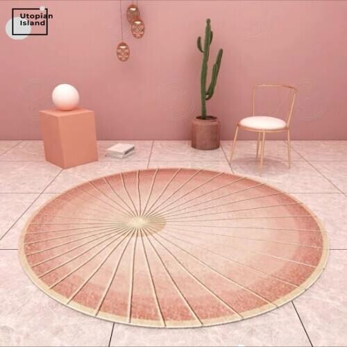 Cartoon Home Carpets For Living Room Round Rug for bedroom Magic Array Floor Mats for kid Room Room decoration teenager