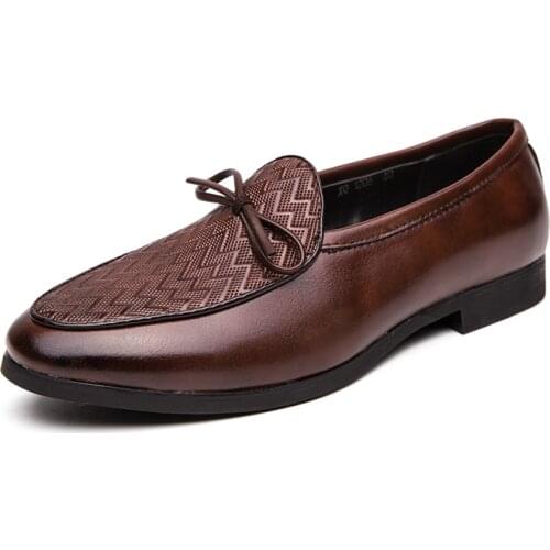 Mens Classic Shoes Comfort Light Basic Flat Loafers Fashion Male Footwear Minimalist Leather Casual Shoes Mens Brown Loafers
