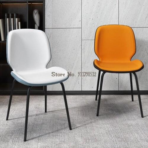 European-style dining chair back chair technology cloth butterfly chair hotel chair makeup nail chair dining table chair office