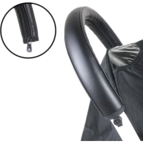 Baby Stroller Armrest Cover Pu Leather YOYO YOYA YUYU Protective Cover Foldable and Washable Zipper Universal Car Customizable