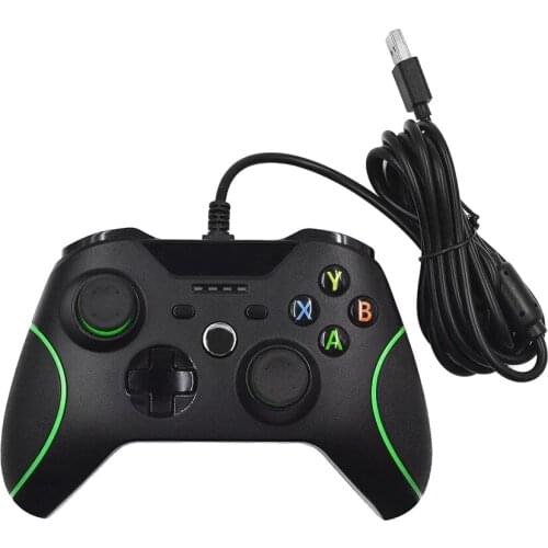 Remote Control For Xbox One USB Wired PC Controller Gamepad Joystick For Windows 7/8/10, Dual-Vibration Trigger Buttons