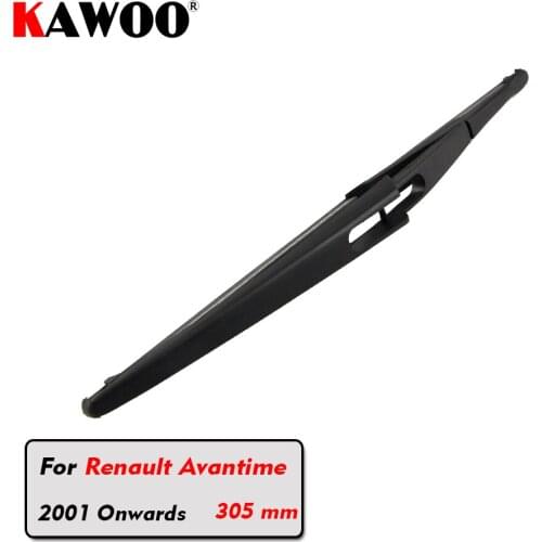 KAWOO Car Rear Wiper Blade Blades Back Window Wipers Arm For Renault Avantime Hatchback (2001-) 305mm Auto Windscreen Blade