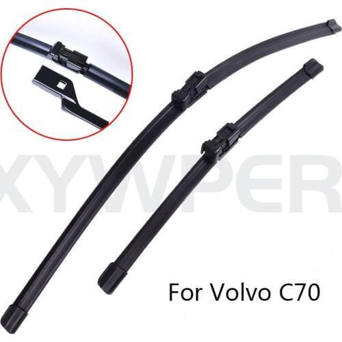 Winshield Wipers Blade For Cars for Volvo C70 from 2006 2007 2008 2009 2010 to 2013 windscreen wiper car Accessories wholesale